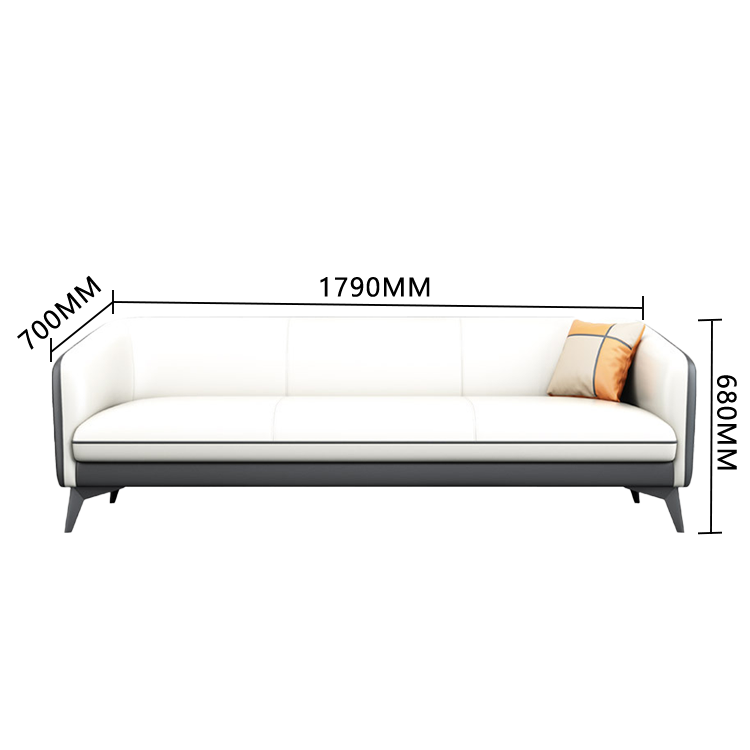 ソファ キッズソファー リビングソファ 応接セット ワンルーム ダイニングソファ 1人掛け 2人掛け 3人掛け 応接用 合皮 ソフトレザー 人間工学デザイン 柔軟性 シンプル スタイリッシュ グレー カスタマイズ可能 JDSF-N014