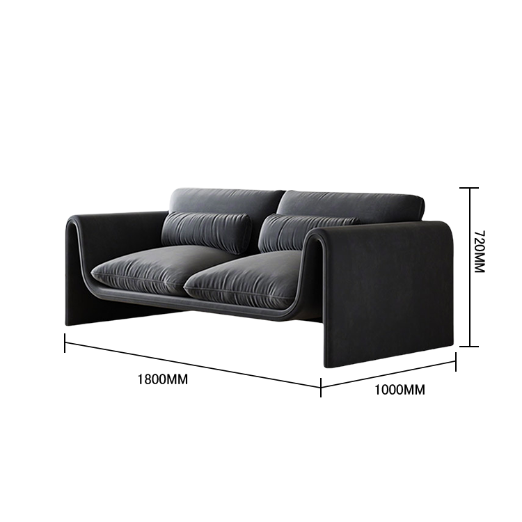 ソファ リビングソファ アームソファ 1人掛け 3人掛け ボア生地 人間工学 シンプル ホワイト カスタマイズ可能 JYSF-N009