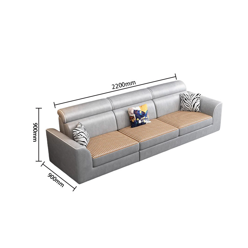 カウチソファセット アームソファ ロータイプ 3人掛け フィット感 人間工学 L字型 ゆったり シンプル カスタマイズ可能 JYSF-N028