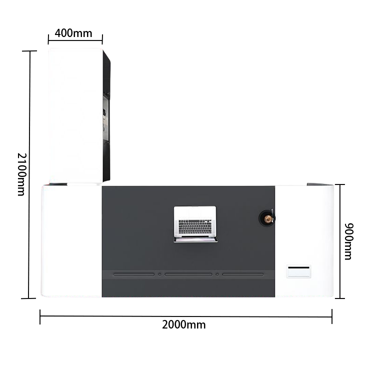 エグゼクティブデスク ワークデスク オフィスデスク R加工 配線ボックス 幕板シンプル ホワイト カスタマイズ可能 LBZ-N046