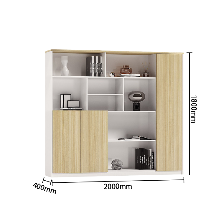 役員用家具 木製キャビネット ファイル収納 書類棚 オフィスキャビネット 大容量収納 ウォールナット カスタマイズ可能 BGCWG-N069