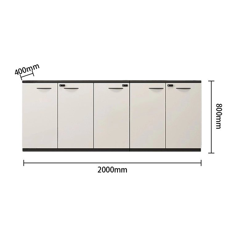 多目的な収納 ファイル収納 オフィスキャビネット オフィス用 大容量収納 ダイヤル錠 引き出し ホワイト タマイズ可能 BGCWG-N064