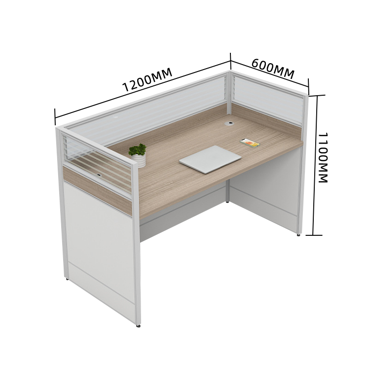 オフィスデスク ワークデスク 役員デスク トップパネル 配線穴付き シンプル 洗練 ライトオーク カスタマイズ可能 YGZ-N021