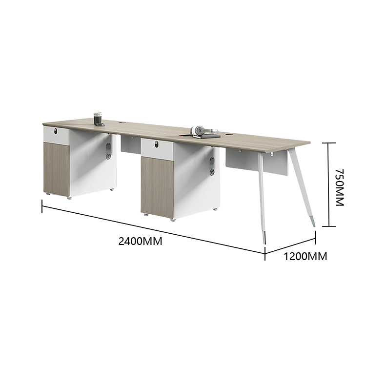 オフィスデスク ワークデスク 作業机 片袖デスク ダイヤル錠 サイド収納棚 冷却ファン 大容量 おしゃれ カスタマイズ可能 YGZ-N041