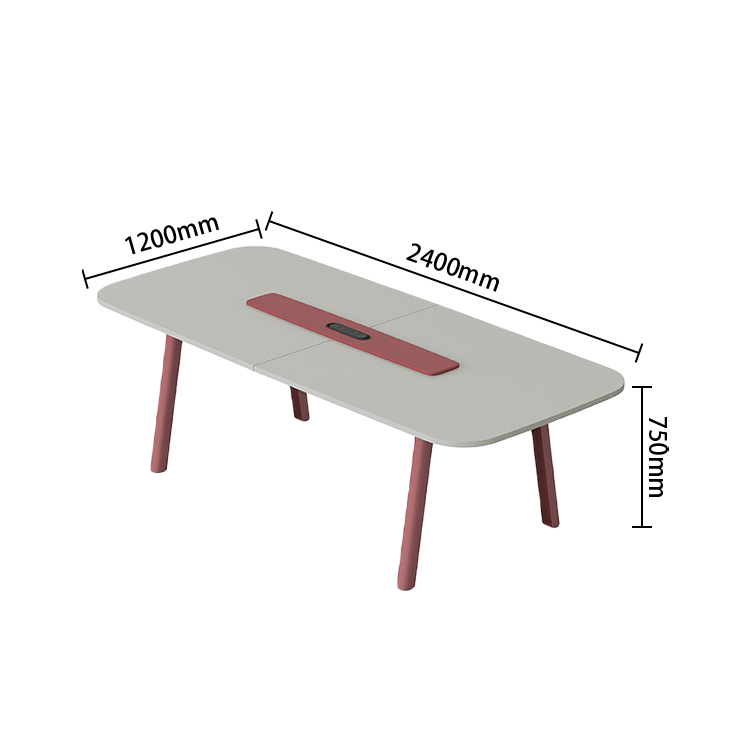 会議テーブル ミーティングテーブル オフィステーブル 会議用テーブル コンセント付き 広い天板 頑丈なフレーム 組立必要 HYZ-N088