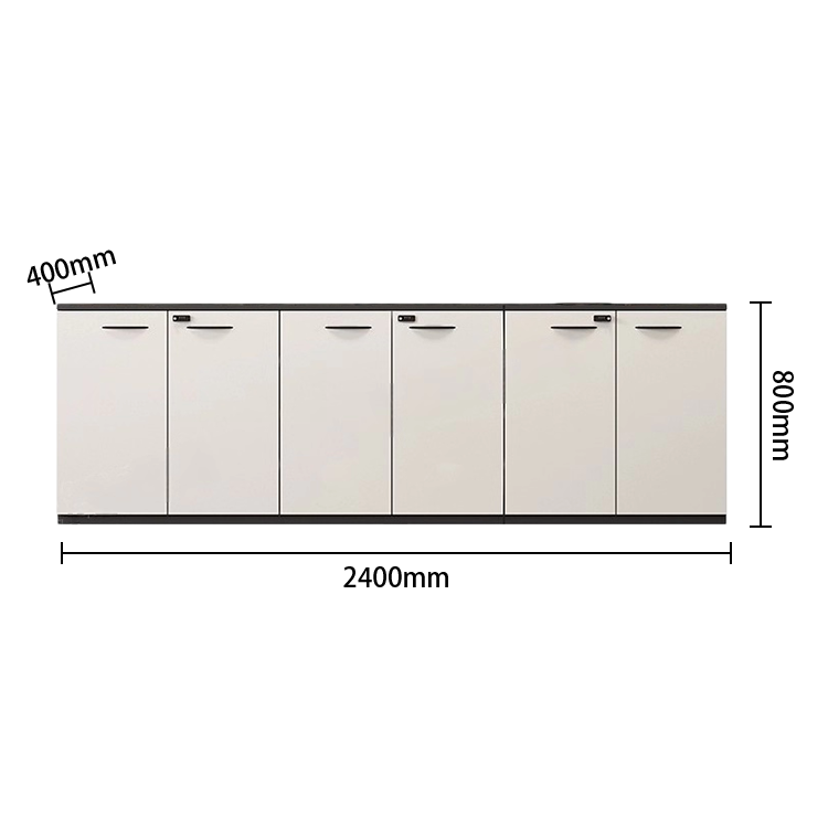 多目的な収納 ファイル収納 オフィスキャビネット オフィス用 大容量収納 ダイヤル錠 引き出し ホワイト タマイズ可能 BGCWG-N064