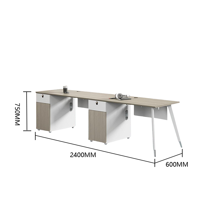 オフィスデスク ワークデスク 作業机 片袖デスク ダイヤル錠 サイド収納棚 冷却ファン 大容量 おしゃれ カスタマイズ可能 YGZ-N041