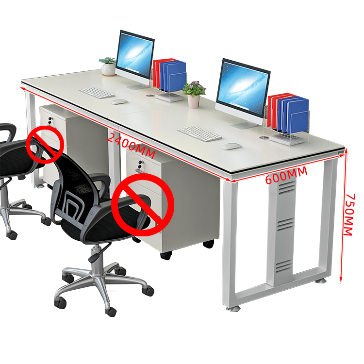 オフィスデスク デスク ワークデスク 自由組み合わせデスク 配線穴付き 錠付き 快適なチェア 厚手の天板 炭素鋼フレーム アジャスター 優れた機能性 厚手 シンプル 快適 カスタマイズ可能 YGZ-N023