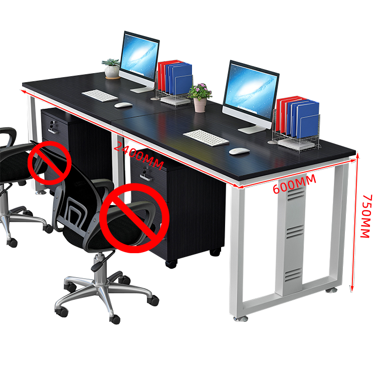 オフィスデスク デスク ワークデスク 自由組み合わせデスク 配線穴付き 錠付き 快適なチェア 厚手の天板 炭素鋼フレーム アジャスター 優れた機能性 厚手 シンプル 快適 カスタマイズ可能 YGZ-N023