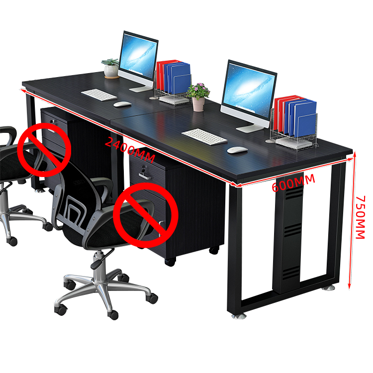 オフィスデスク デスク ワークデスク 自由組み合わせデスク 配線穴付き 錠付き 快適なチェア 厚手の天板 炭素鋼フレーム アジャスター 優れた機能性 厚手 シンプル 快適 カスタマイズ可能 YGZ-N023