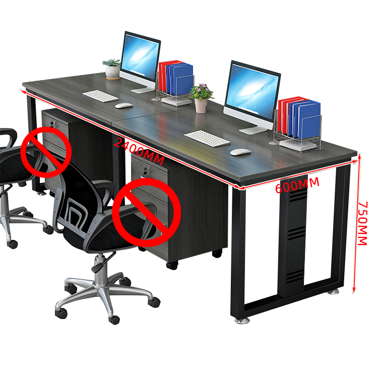 オフィスデスク デスク ワークデスク 自由組み合わせデスク 配線穴付き 錠付き 快適なチェア 厚手の天板 炭素鋼フレーム アジャスター 優れた機能性 厚手 シンプル 快適 カスタマイズ可能 YGZ-N023