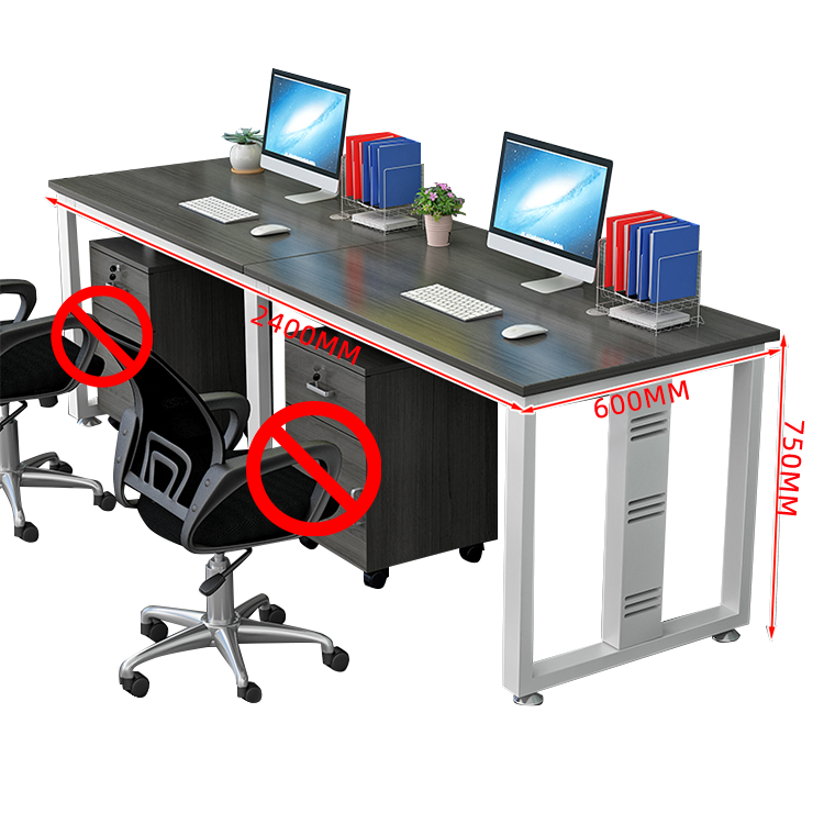 オフィスデスク デスク ワークデスク 自由組み合わせデスク 配線穴付き 錠付き 快適なチェア 厚手の天板 炭素鋼フレーム アジャスター 優れた機能性 厚手 シンプル 快適 カスタマイズ可能 YGZ-N023