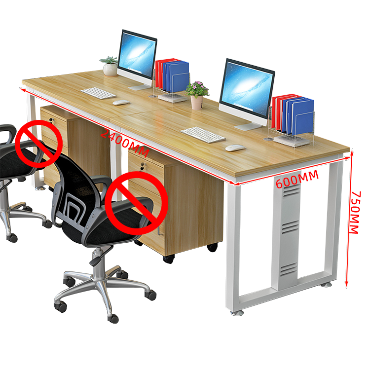オフィスデスク デスク ワークデスク 自由組み合わせデスク 配線穴付き 錠付き 快適なチェア 厚手の天板 炭素鋼フレーム アジャスター 優れた機能性 厚手 シンプル 快適 カスタマイズ可能 YGZ-N023