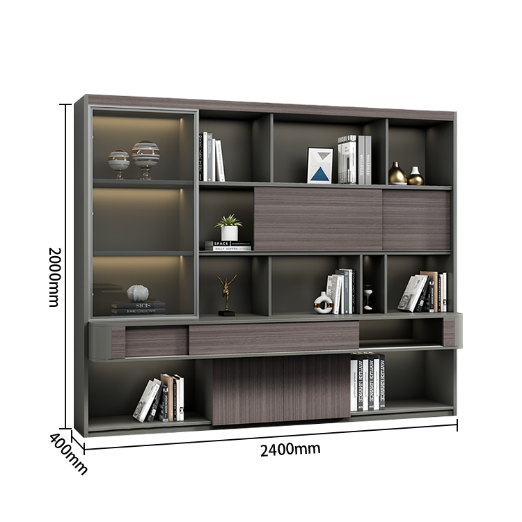 エグゼクティブデスク オフィスデスク 社長机 木製デスク 社長室 仕事用 木目調 ダイヤル錠 高級感 ダークウォールナット LBZ-N030