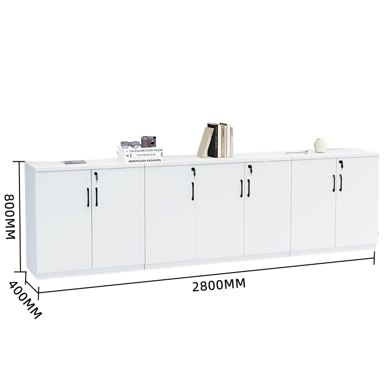 木製キャビネット 本棚 ディスプレイラック キャビネット オフイス収納 オープン収納 扉付き収納 大容量収納 エコボード 上品な取っ手付き ダイヤル錠 高品質なヒンジ 厚手の板材 シンプル 広い カスタマイズ可能 BGCWG-N016