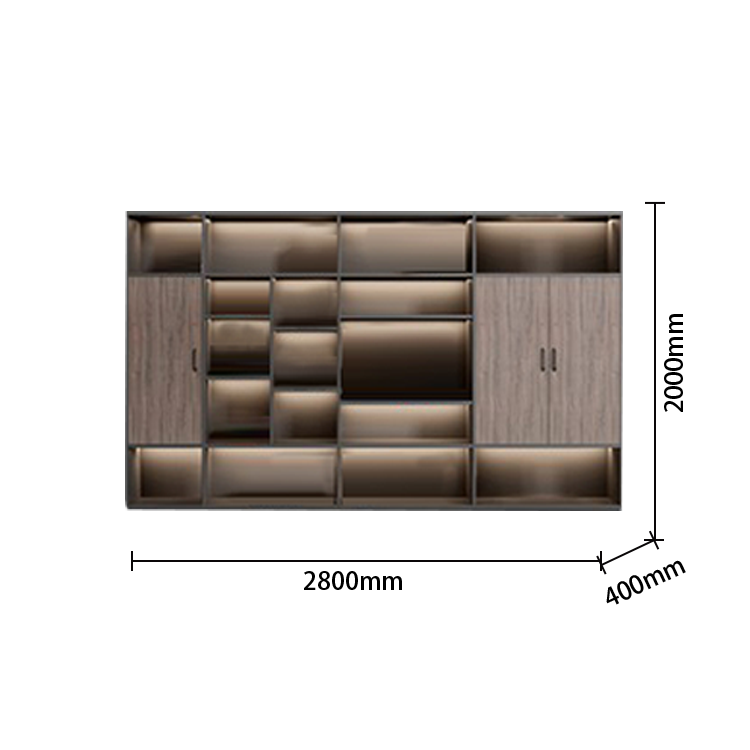 オフィスデスク エグゼクティブデスク 社長机 事務用 エコボード ダイヤル錠 PC排気口 ウォールナット カスタマイズ可能 LBZ-N014