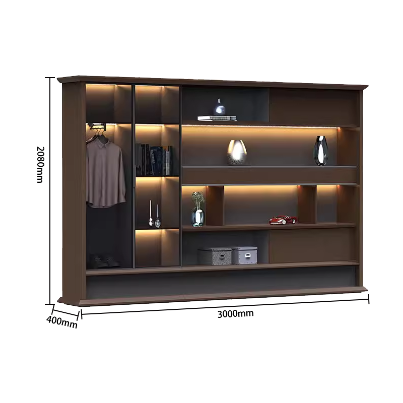 オフィスデスク エグゼクティブデスク 社長机 木製デスク 指紋認証キー 配線便利 高級感 ウォールナット カスタマイズ可能 LBZ-N061