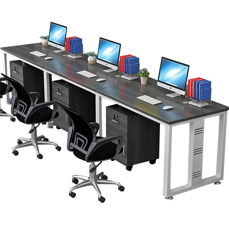 オフィスデスク デスク ワークデスク 自由組み合わせデスク 配線穴付き 錠付き 快適なチェア 厚手の天板 炭素鋼フレーム アジャスター 優れた機能性 厚手 シンプル 快適 カスタマイズ可能 YGZ-N023