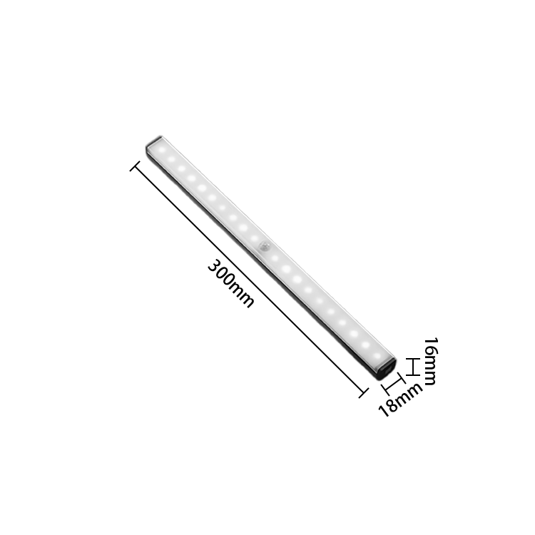 LEDライト マグネット式 USB充電 センサーライト 電球色 昼白色 LED-N001