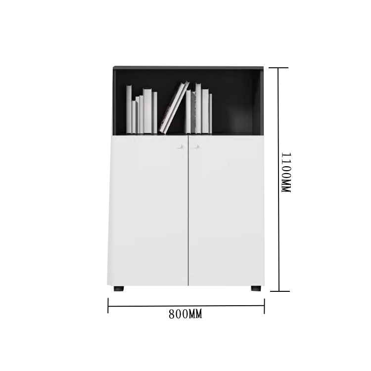 オフィスデスク デスク 事務机 パーテーション 大容量収納 配線穴付き 多人数 快適 ホワイト カスタマイズ可能 YGZ-N004