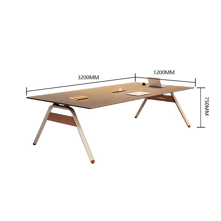 会議テーブル 中型会議テーブル ミーティングテーブル 高荷重性 スチールフレーム コンセント ホワイト カスタマイズ可能 HYZ-N056