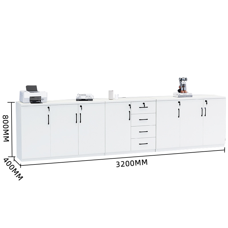 木製キャビネット 本棚 ディスプレイラック キャビネット オフイス収納 オープン収納 扉付き収納 大容量収納 エコボード 上品な取っ手付き ダイヤル錠 高品質なヒンジ 厚手の板材 シンプル 広い カスタマイズ可能 BGCWG-N016