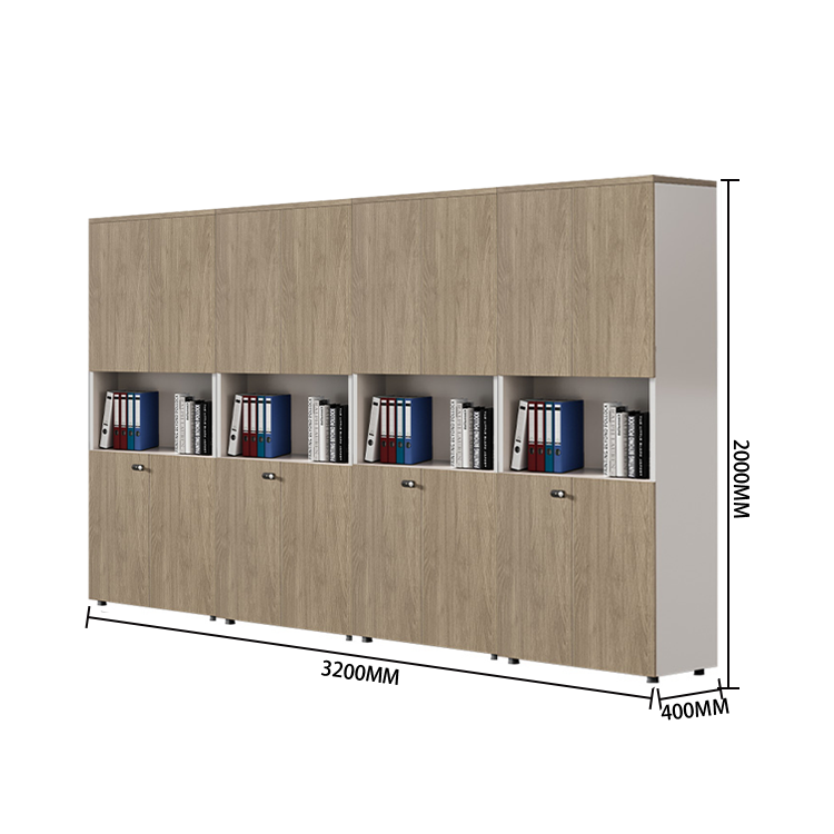 収納キャビネット オフィスキャビネット 収納棚 ダイヤル錠 扉付き 大容量収納 おしゃれ ナチュラル カスタマイズ可能 BGCWG-N042