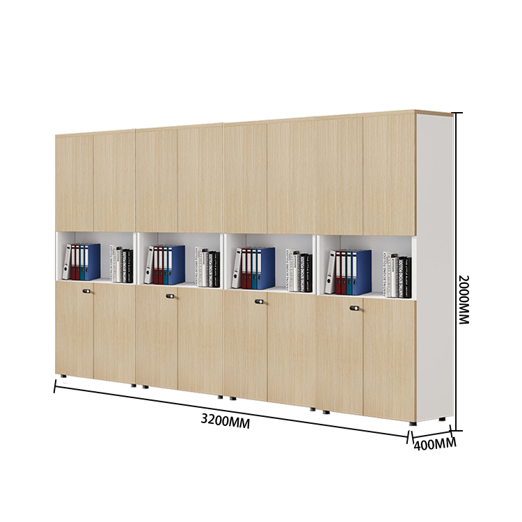 収納キャビネット オフィスキャビネット 収納棚 ダイヤル錠 扉付き 大容量収納 おしゃれ ナチュラル カスタマイズ可能 BGCWG-N042