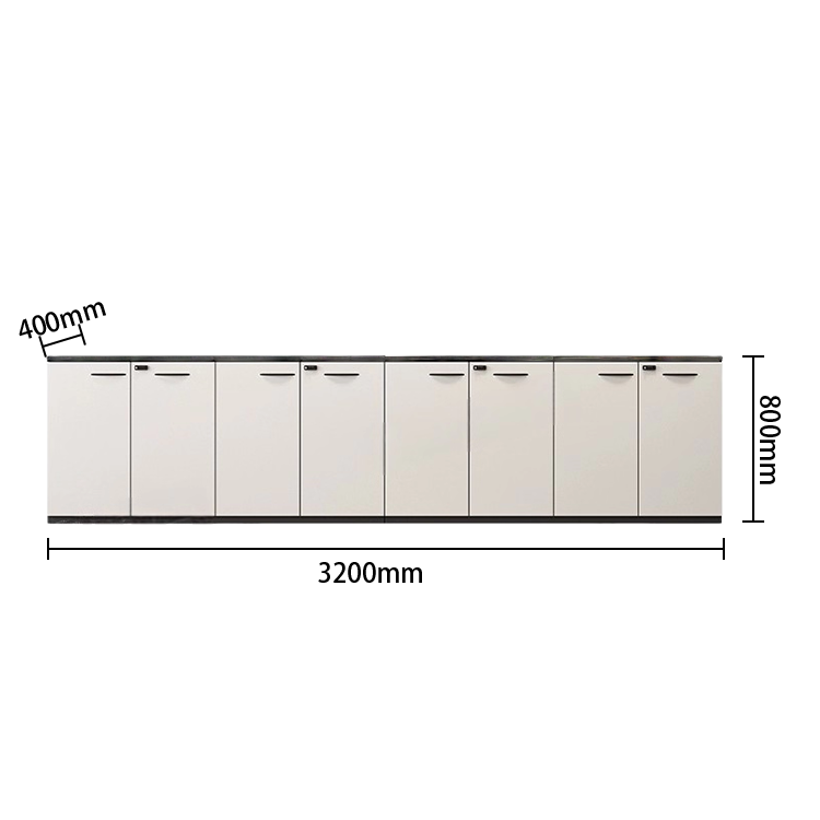 多目的な収納 ファイル収納 オフィスキャビネット オフィス用 大容量収納 ダイヤル錠 引き出し ホワイト タマイズ可能 BGCWG-N064