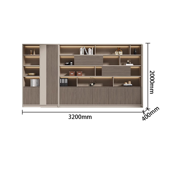 オフィスデスク エグゼクティブデスク 社長机 冷却ファン PC収納スペース 焼付塗装 高級感 グレー カスタマイズ可能 LBZ-N008