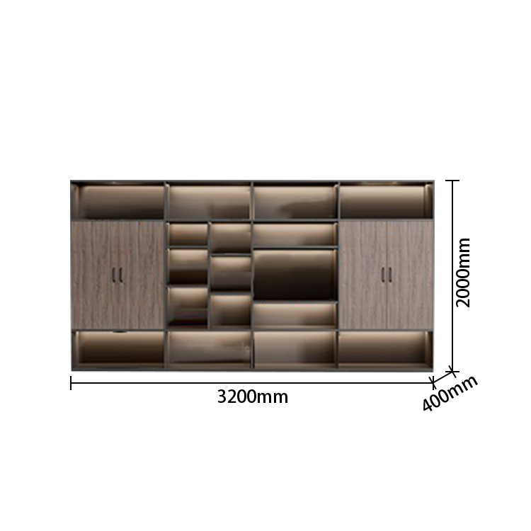 オフィスデスク エグゼクティブデスク 社長机 事務用 エコボード ダイヤル錠 PC排気口 ウォールナット カスタマイズ可能 LBZ-N014