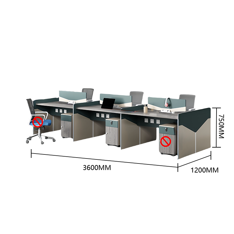 オフィスデスク 事務用デスク 作業机 パソコンデスク パーティション脚 木目調 洗練 おしゃれ シンプル カスタマイズ可能 YGZ-N057