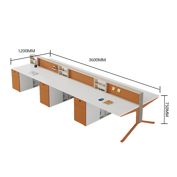 オフィスデスク 片袖デスク 作業机 ダイヤル錠 PC収納 コンセント 大容量収納 シンプル ホワイト カスタマイズ可能 YGZ-N043