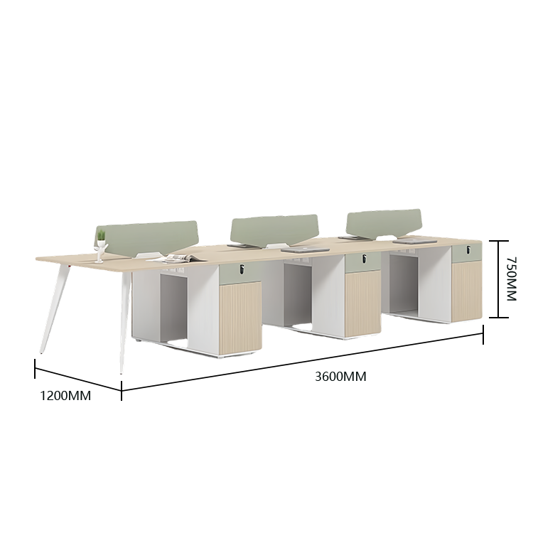 オフィスデスク ワークデスク 片袖デスク 木目調 配線ボックス ダイヤル錠 大容量 ウォールナット カスタマイズ可能 YGZ-N036