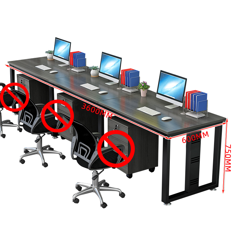 オフィスデスク デスク ワークデスク 自由組み合わせデスク 配線穴付き 錠付き 快適なチェア 厚手の天板 炭素鋼フレーム アジャスター 優れた機能性 厚手 シンプル 快適 カスタマイズ可能 YGZ-N023