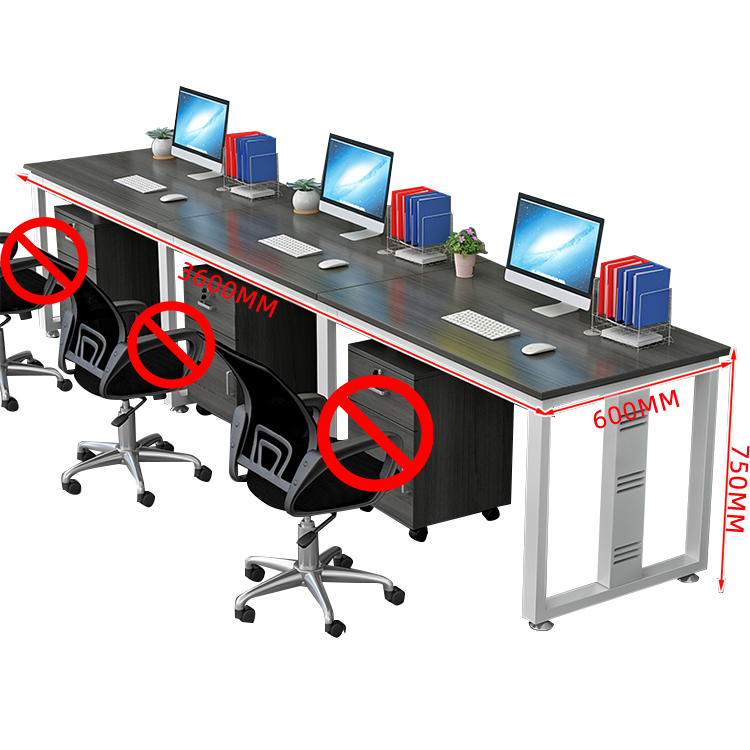 オフィスデスク デスク ワークデスク 自由組み合わせデスク 配線穴付き 錠付き 快適なチェア 厚手の天板 炭素鋼フレーム アジャスター 優れた機能性 厚手 シンプル 快適 カスタマイズ可能 YGZ-N023