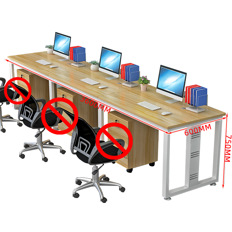 オフィスデスク デスク ワークデスク 自由組み合わせデスク 配線穴付き 錠付き 快適なチェア 厚手の天板 炭素鋼フレーム アジャスター 優れた機能性 厚手 シンプル 快適 カスタマイズ可能 YGZ-N023