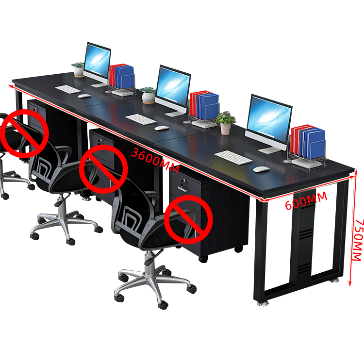 オフィスデスク デスク ワークデスク 自由組み合わせデスク 配線穴付き 錠付き 快適なチェア 厚手の天板 炭素鋼フレーム アジャスター 優れた機能性 厚手 シンプル 快適 カスタマイズ可能 YGZ-N023