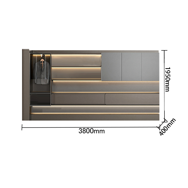 オフィスデスク エグゼクティブデスク 社長机 事務用 排気口 指紋認証式キー LEDライト エレガント カスタマイズ可能 LBZ-N016