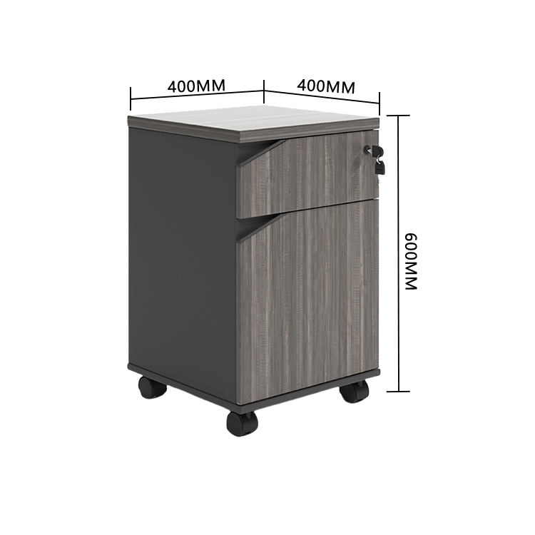 キャビネット サイドワゴン オフィス収納 キャスター 鍵付き 引き出し 便利 シンプル ナチュラル カスタマイズ可能 BGCWG-N053