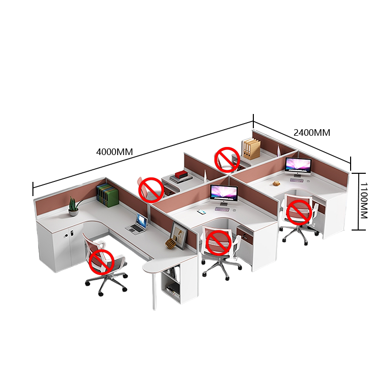 オフィスデスク L字型デスク 役員デスク 配線穴 トップパネル 鍵付き 大容量収納 機能性 シンプル モダン ホワイト YGZ-N063