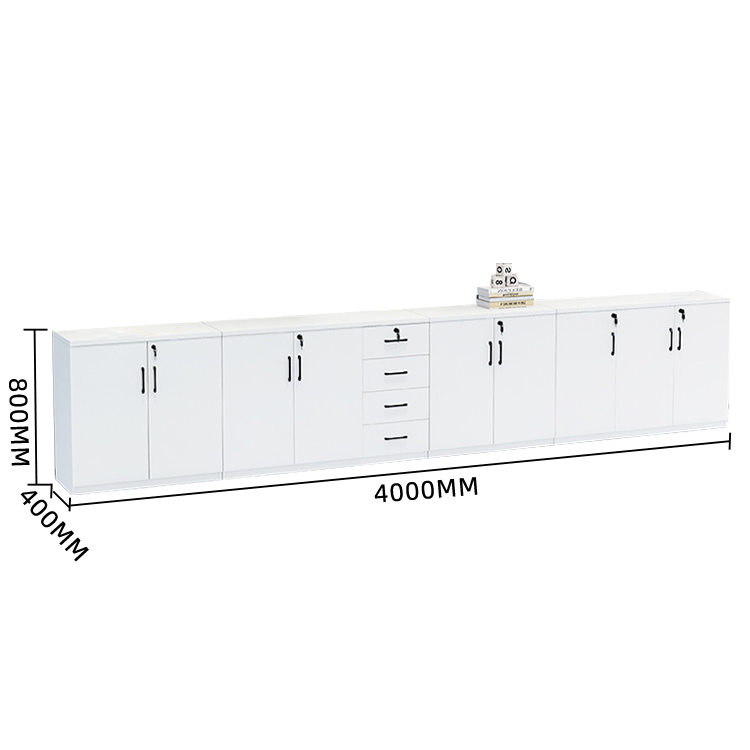 木製キャビネット 本棚 ディスプレイラック キャビネット オフイス収納 オープン収納 扉付き収納 大容量収納 エコボード 上品な取っ手付き ダイヤル錠 高品質なヒンジ 厚手の板材 シンプル 広い カスタマイズ可能 BGCWG-N016