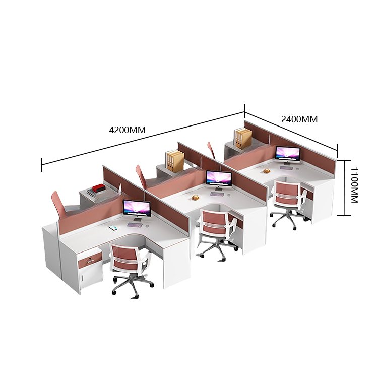 オフィスデスク L字型デスク 役員デスク 配線穴 トップパネル 鍵付き 大容量収納 機能性 シンプル モダン ホワイト YGZ-N063