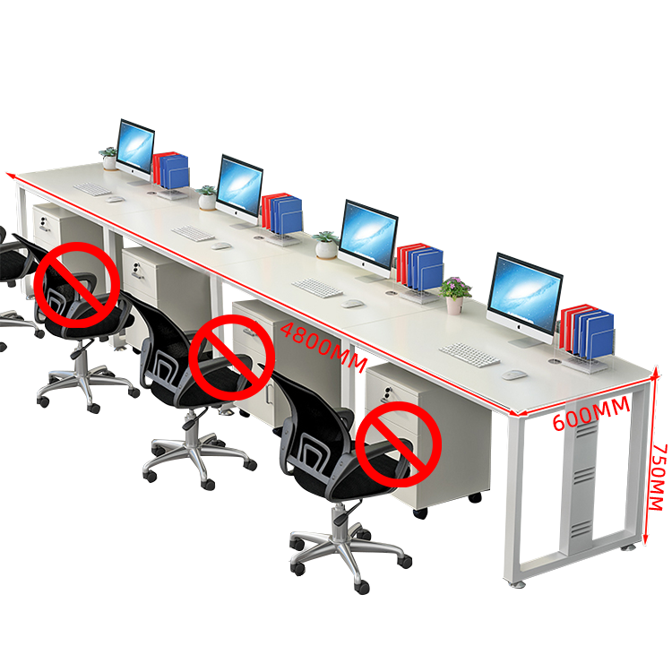 オフィスデスク デスク ワークデスク 自由組み合わせデスク 配線穴付き 錠付き 快適なチェア 厚手の天板 炭素鋼フレーム アジャスター 優れた機能性 厚手 シンプル 快適 カスタマイズ可能 YGZ-N023