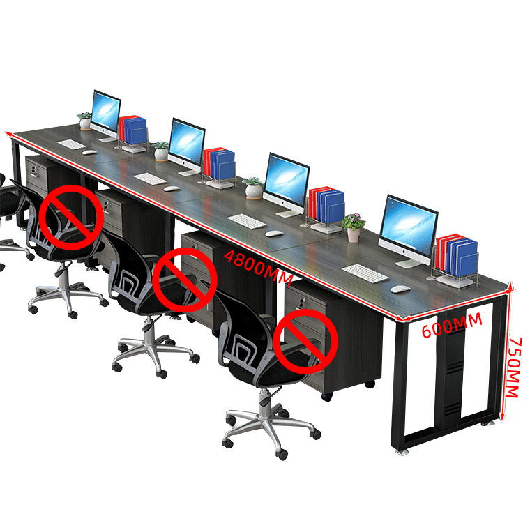 オフィスデスク デスク ワークデスク 自由組み合わせデスク 配線穴付き 錠付き 快適なチェア 厚手の天板 炭素鋼フレーム アジャスター 優れた機能性 厚手 シンプル 快適 カスタマイズ可能 YGZ-N023