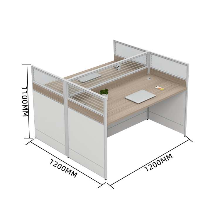 オフィスデスク ワークデスク 役員デスク トップパネル 配線穴付き シンプル 洗練 ライトオーク カスタマイズ可能 YGZ-N021