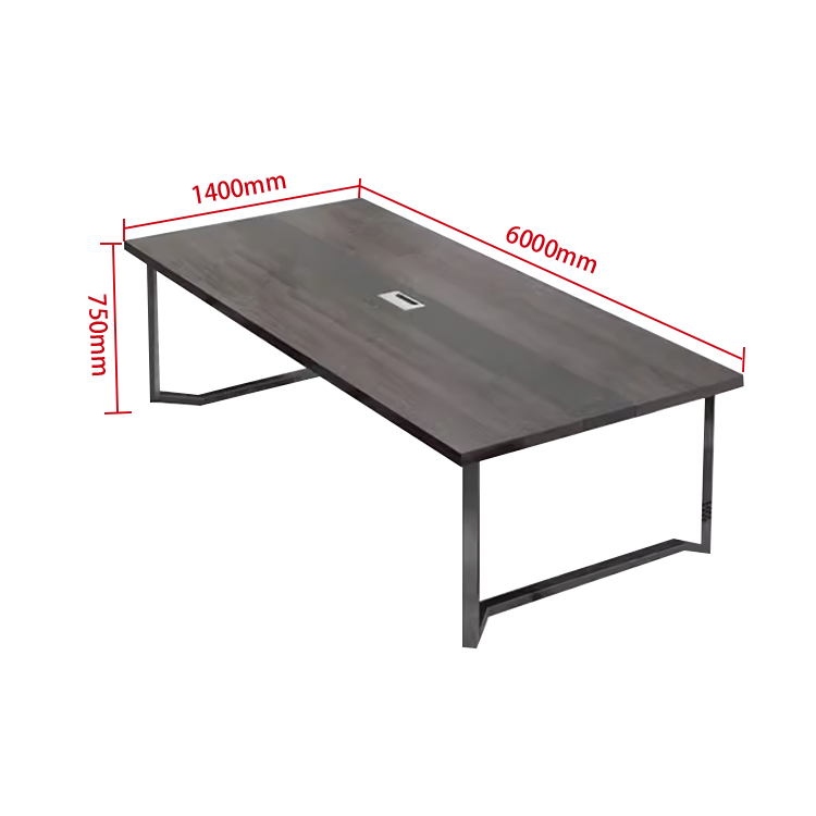 会議テーブル ミーティングテーブル テーブル 会議室用 相談用 R加工 配線ボックス シンプル カスタマイズ可能 HYZ-N016