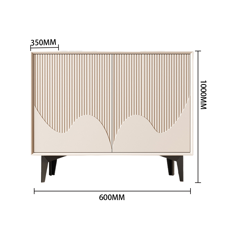 収納キャビネット 下駄箱 シューズボックス リビング用 玄関用 丈夫な脚 大容量 扉付き収納 実用 モダン アイボリー JYCWG-N007