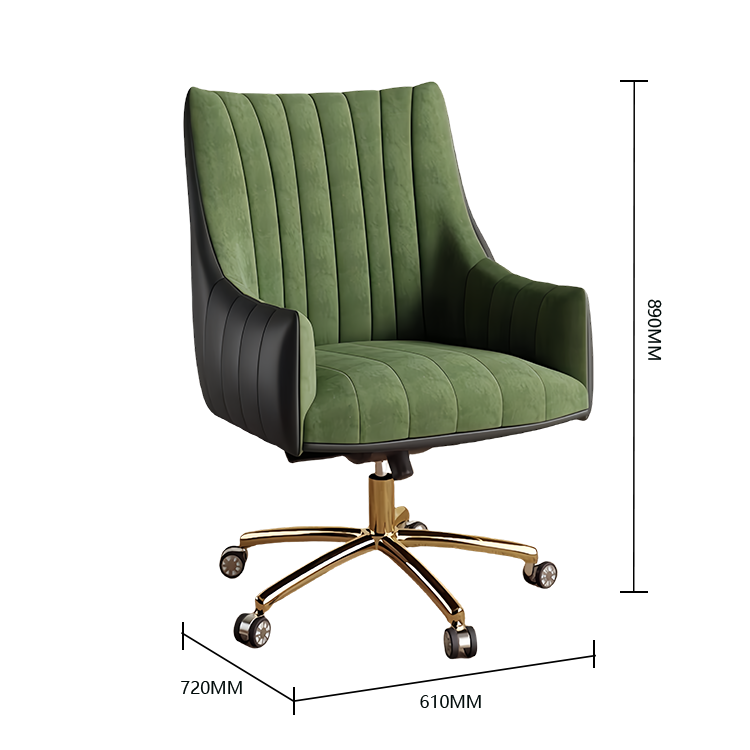 作業用チェア 作業椅子 椅子 パソコンチェア ワークチェア フィット感 PUレザー 安定性 柔らか 快適 オレンジ DNY-N001