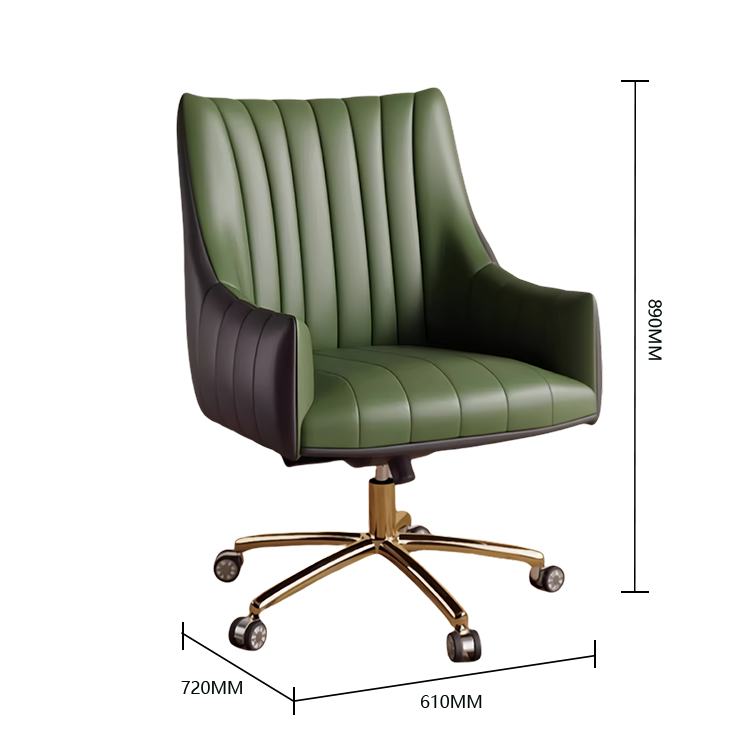 作業用チェア 作業椅子 椅子 パソコンチェア ワークチェア フィット感 PUレザー 安定性 柔らか 快適 オレンジ DNY-N001